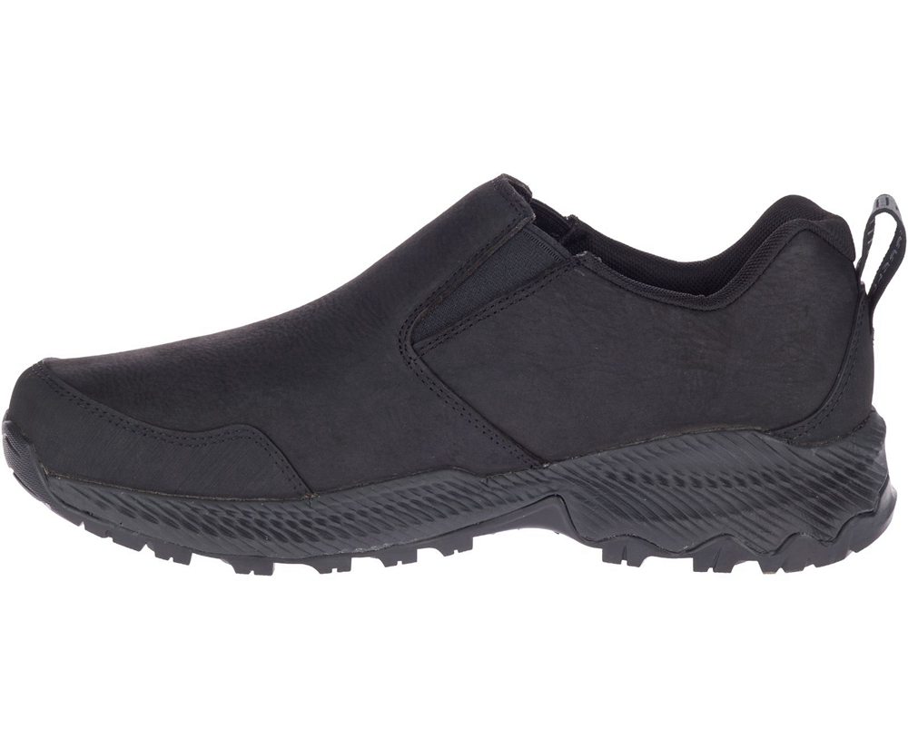 Merrell Slip Ons Męskie Czarne - Forestbound Moc - 320197-RBP